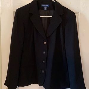 Black Suit with Skirt